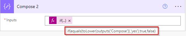 power automate change string to boolean