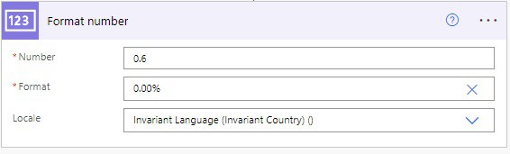 power automate formatnumber power automate formatnumber