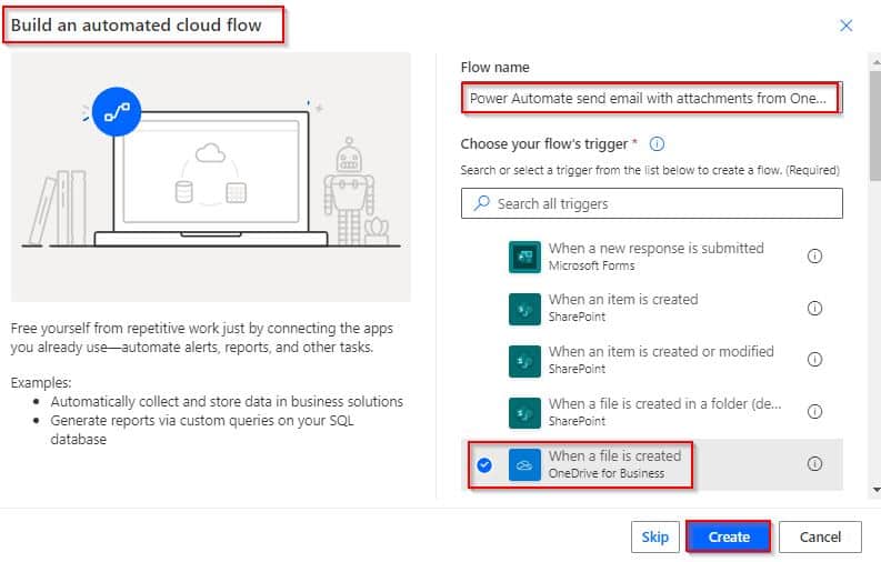 Power Automate send email with attachments from OneDrive Power Automate send email with attachments from OneDrive