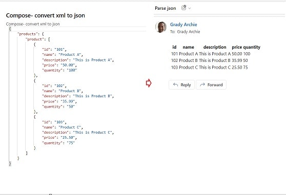 power automate xml file to json power automate xml file to json