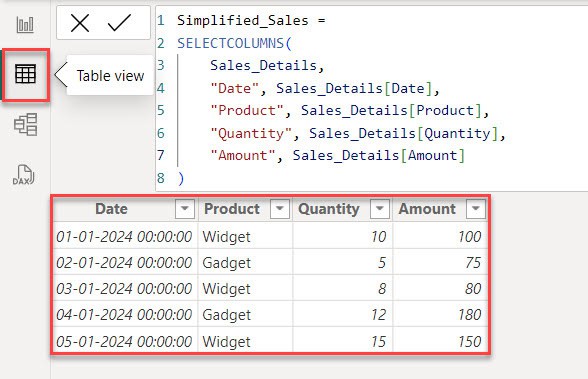power bi calculated table power bi calculated table