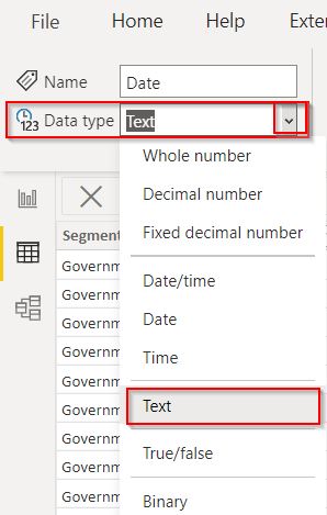 Power BI converts date to text Power BI converts date to text example