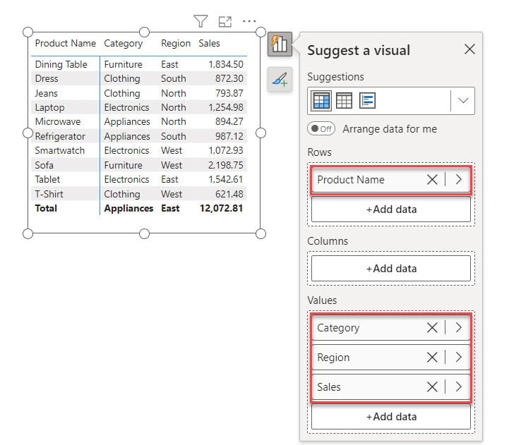 power bi matrix column side by side power bi matrix column side by side