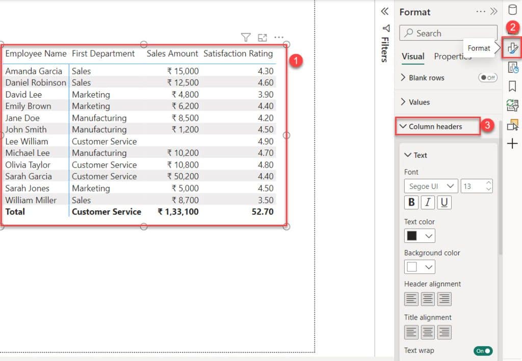 power bi matrix multiple column headers power bi matrix multiple column headers