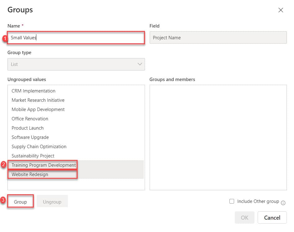 Power BI pie chart grouping Power BI pie chart grouping