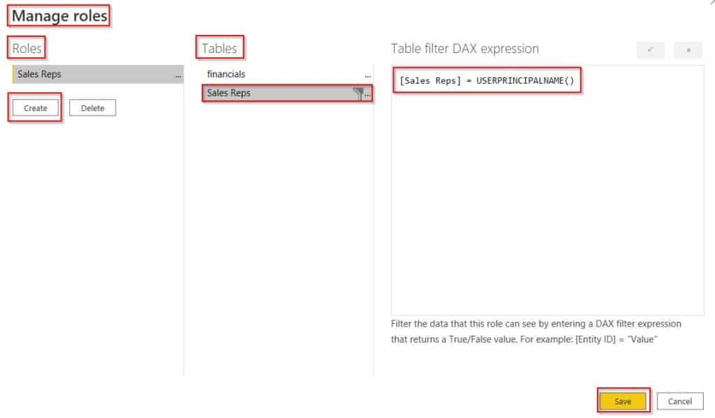 Power BI Row level Security Dynamic Example Power BI Row-level Security Dynamic Example