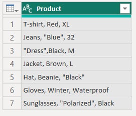Power BI split column by multiple delimiters