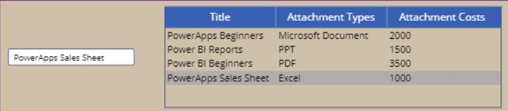 PowerApps Data Table Select Default Row PowerApps Data Table Select Default Row