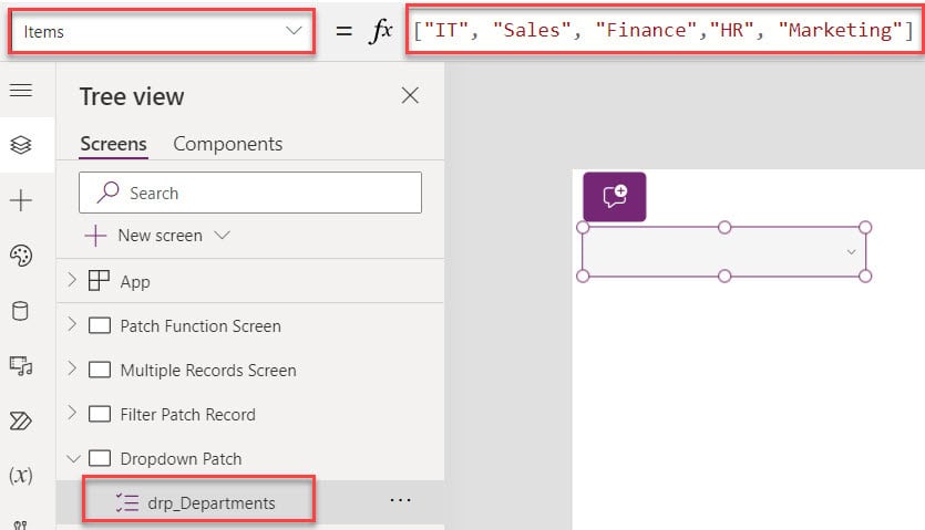 powerapps patch dropdown value powerapps patch dropdown value