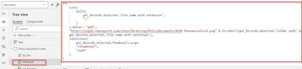 powerapps pdf viewer download