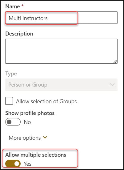 PowerApps People Picker