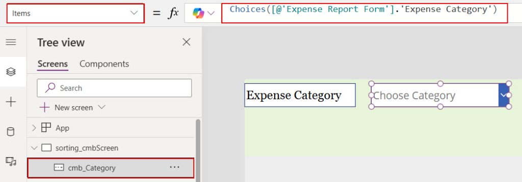 powerapps sort combobox choices from sharepoint list power apps sort combobox choices from sharepoint list