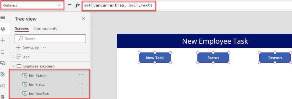 powerapps tab powerapps tab
