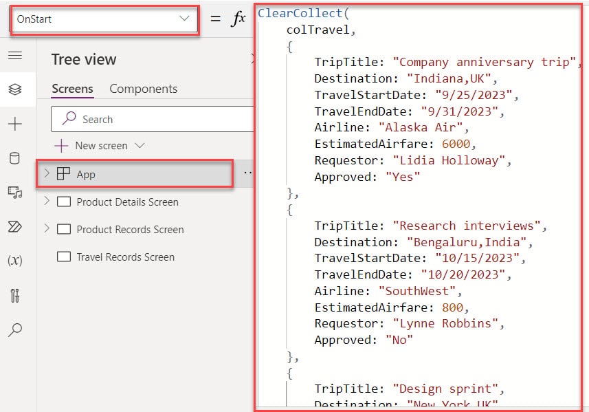 powerapps update field value