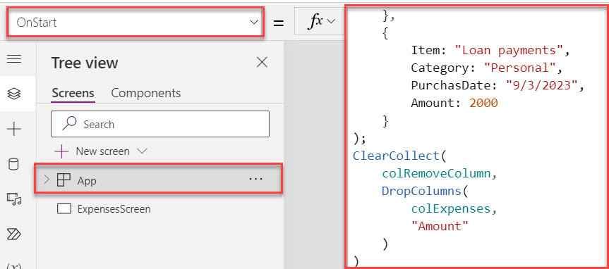 Remove a Column from Power Apps Collection Remove a Column from Power Apps Collection