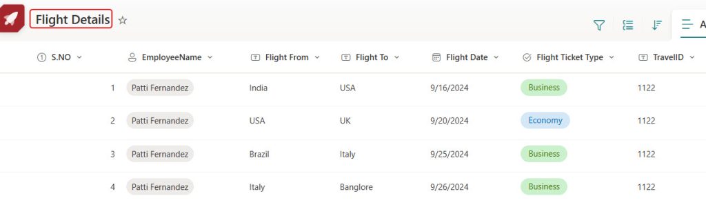 repeating tables in power apps repeating tables in power apps