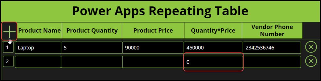Repeating tables Power Apps Repeating tables Power Apps