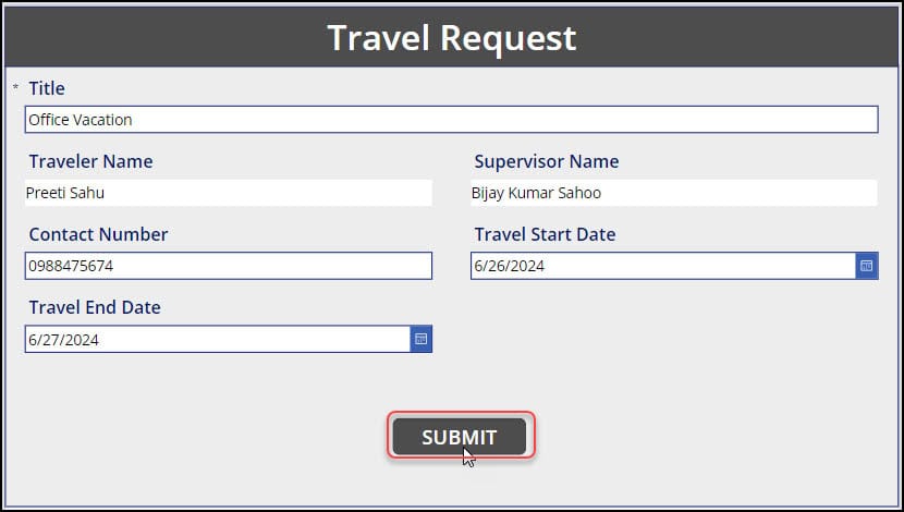 Save PowerApps current user and manager name in SharePoint Person column Save PowerApps current user and manager name in SharePoint Person column