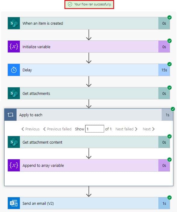 Send mail with attachments fom SharePoint list using flow Send mail with attachments fom SharePoint list using flow