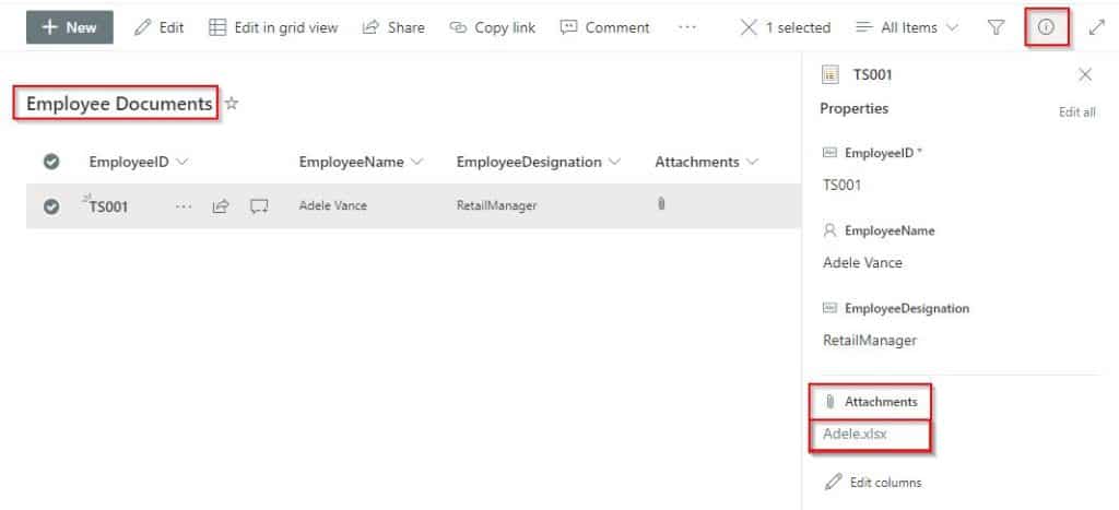 Send mail with attachments fom SharePoint list using the flow Send mail with attachments fom SharePoint list using the flow