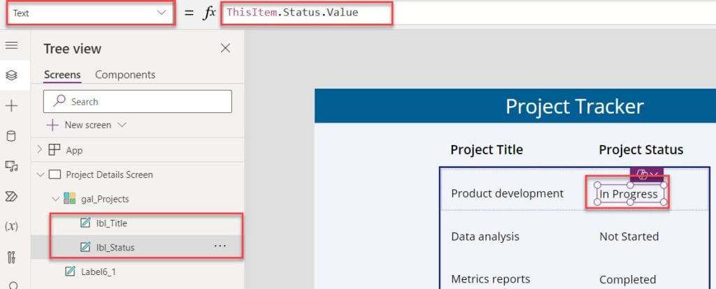 Set Power Apps data table default selected row Set Power Apps data table default selected row