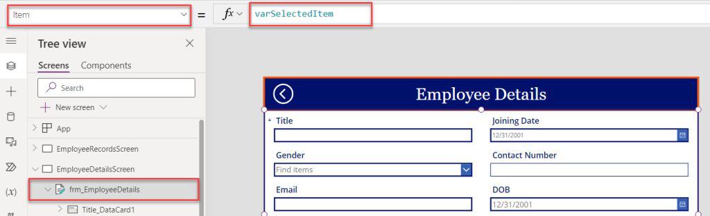 set variable in power apps gallery using onselect set variable in power apps gallery using onselect