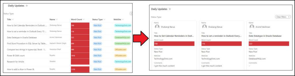sharepoint list styles sharepoint list styles