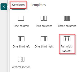 SharePoint online hero web part full width SharePoint online hero web part full-width