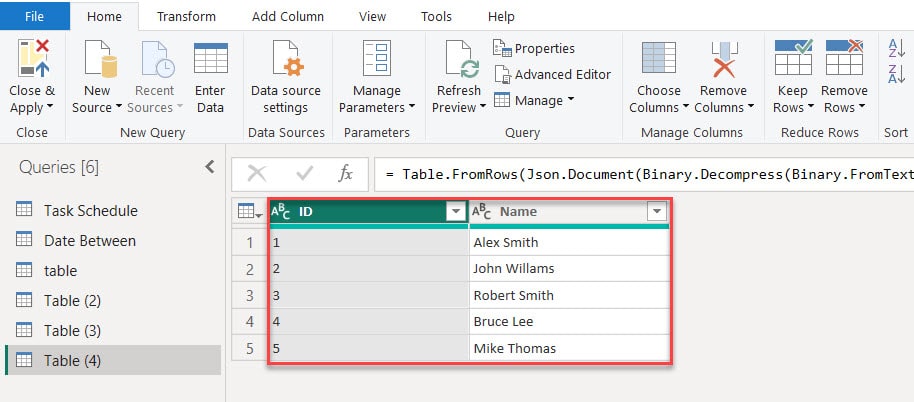 Split column but keep original in Power BI