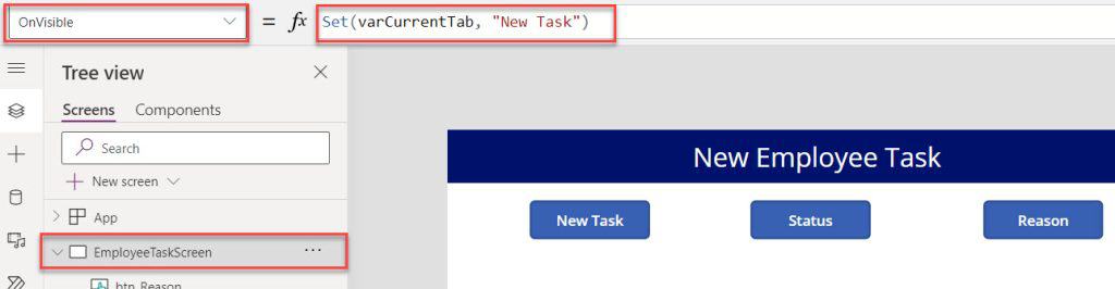 tabbed forms tabbed forms in Power Apps