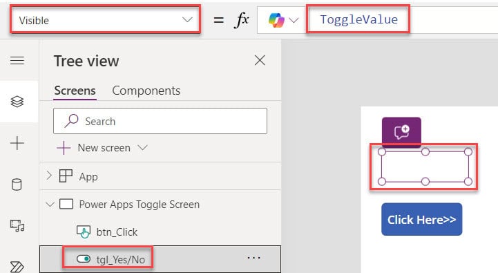 toggle button powerapps toggle button powerapps