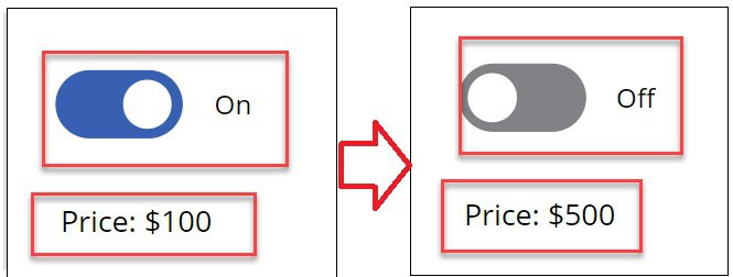toggle in powerapps toggle in powerapps