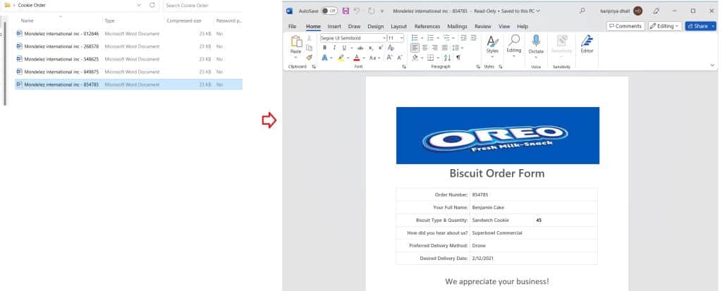 Transfer data from Word to Excel using Power Automate Desktop extract data from Word to Excel using Power Automate Desktop