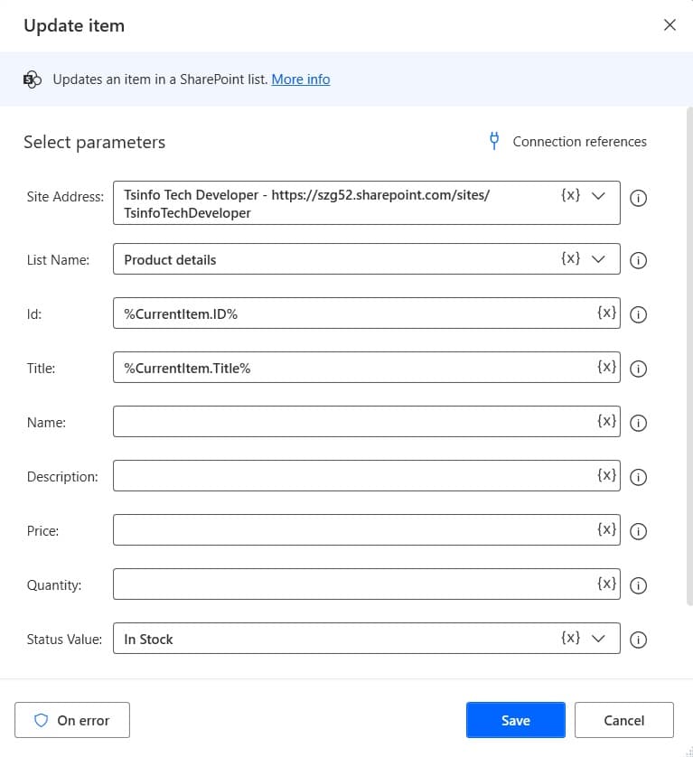 update item in SharePoint Online list using Power Automate Desktop update item in SharePoint Online list using Power Automate Desktop