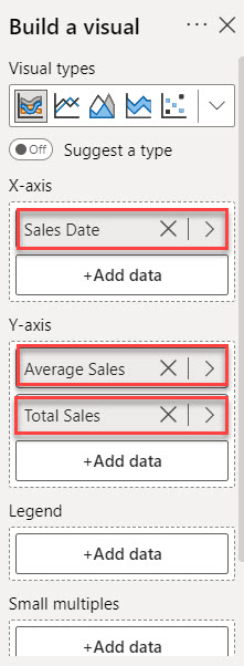 use measure table in power BI