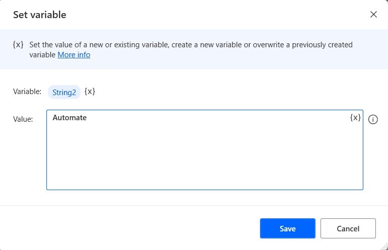 Using Microsoft Power Automate Desktop concatenate string Using Microsoft Power Automate Desktop concatenate string