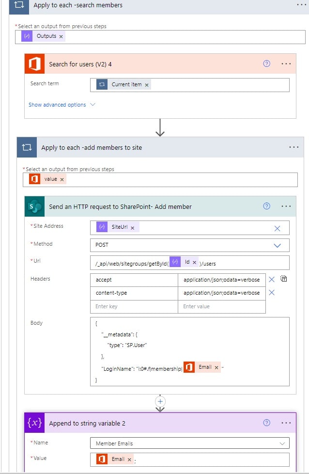 Using MS Power automate create SharePoint Communication sites from excel sheet Using MS Power automate create SharePoint Communication sites from excel sheet