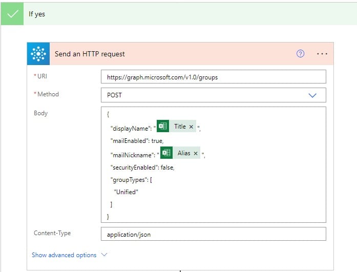UsingMicrosoft Power automate create SharePoint Online Group connected team sites from UsingMicrosoft Power automate create SharePoint Online Group connected team sites from excel