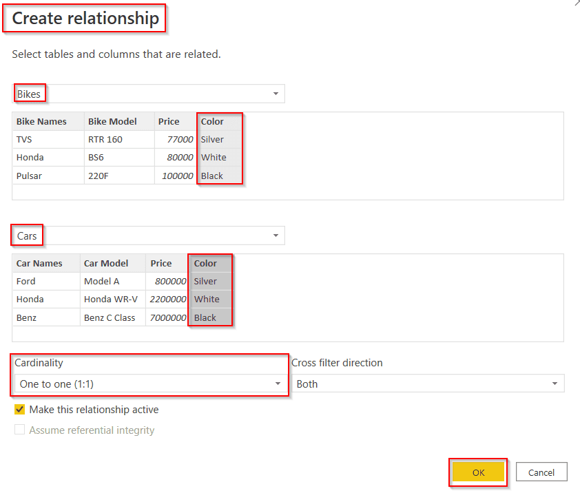 Add a column from another table when there is a relationship between two tables add column from another table in power bi dax