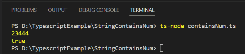 Check if string contains only numbers in typescript Check if string contains only numbers in typescript