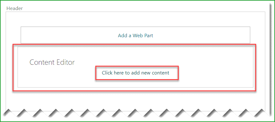 content editor web part in SharePoint content editor web part in SharePoint