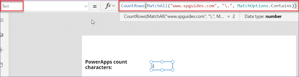 count character in PowerApps count character in PowerApps