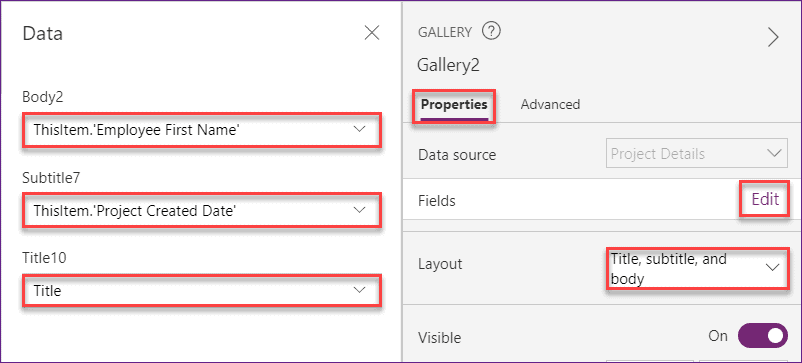 create Date filter in PowerApps