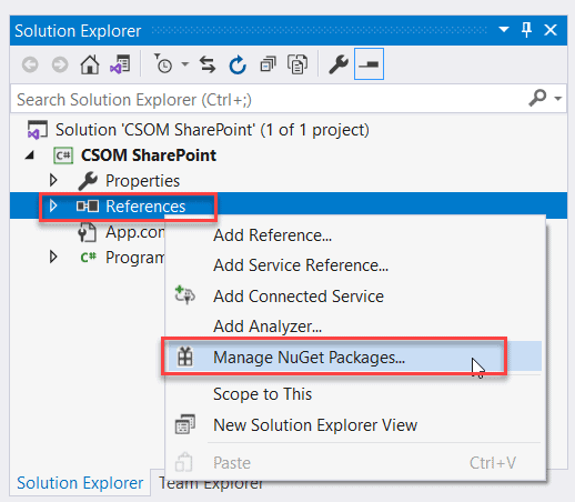 csom sharepoint online nuget sharepoint csom