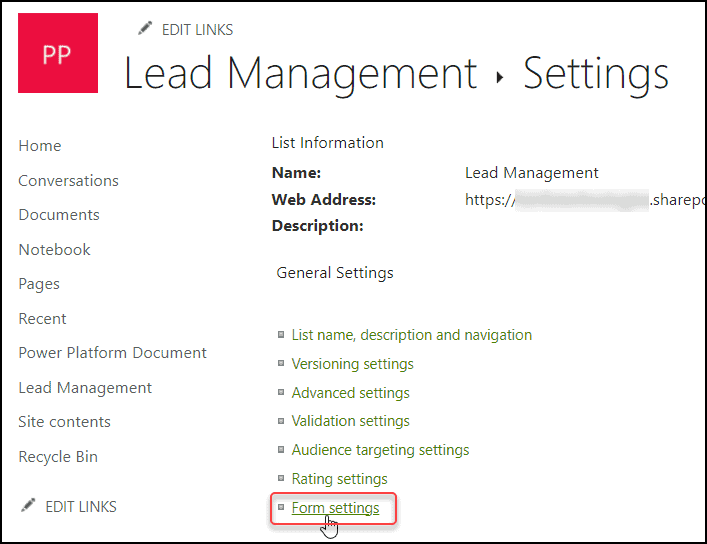 Customize SharePoint list forms with PowerApps remove powerapps form from sharepoint list