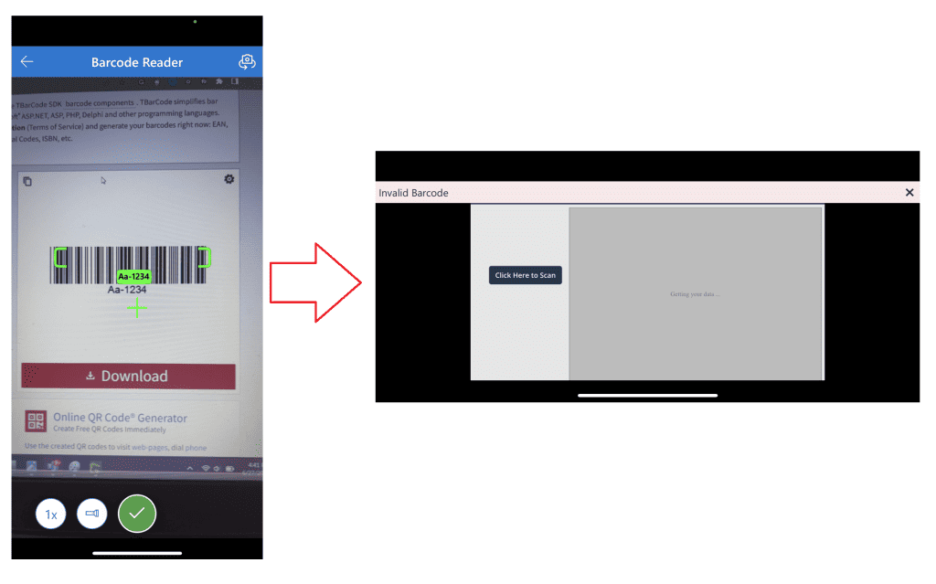 Display Error notification by Scanning Barcode using Power Apps Barcode Reader Display Error notification by Scanning Barcode using Power Apps Barcode Reader