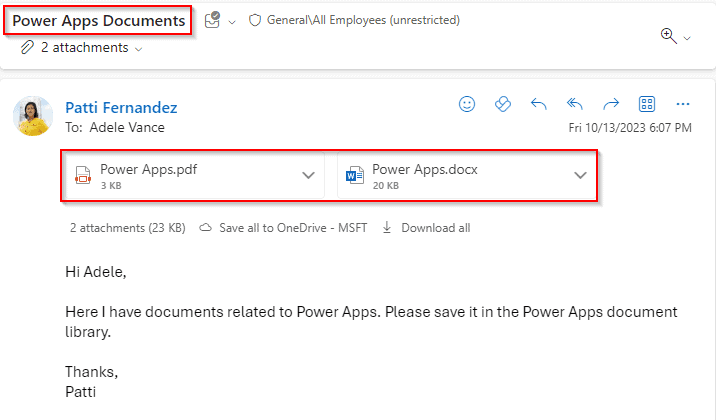 how do you specify multiple keywords in the subject filter in Power Automate power automate when a new email arrives subject filter multiple