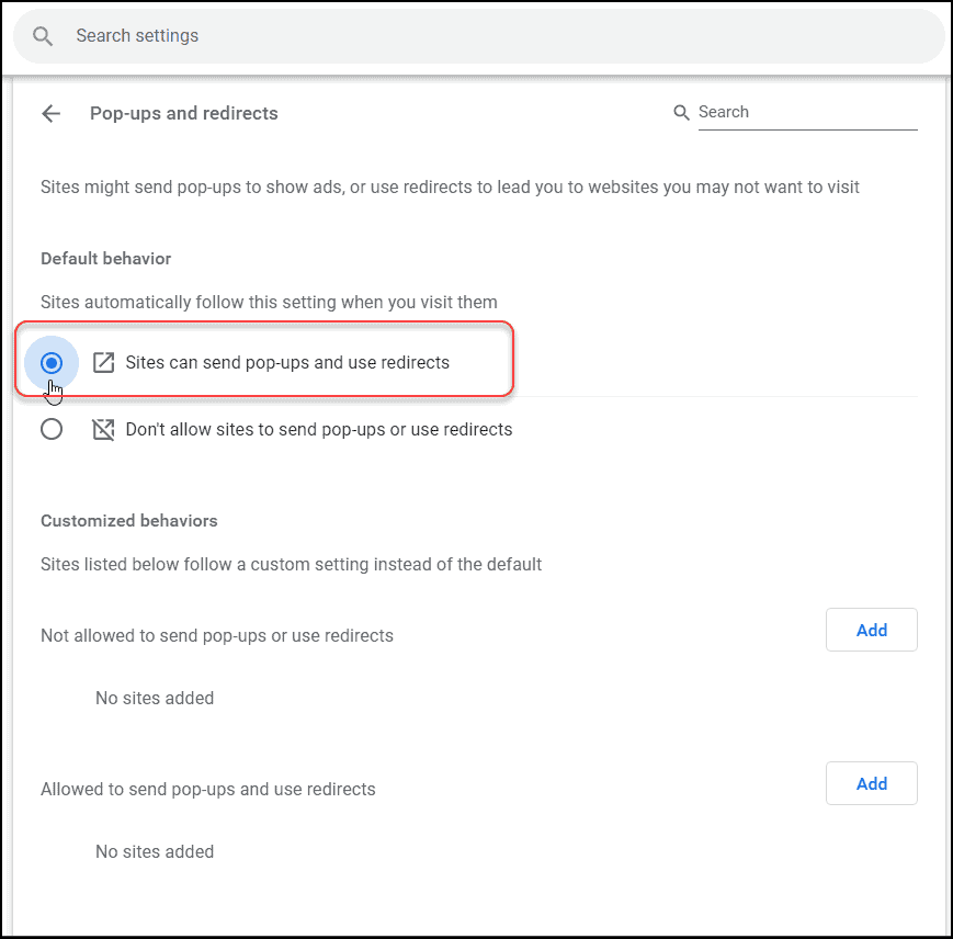 How to configure your browser to allow pop ups from this site How to configure your browser to allow pop ups from this site