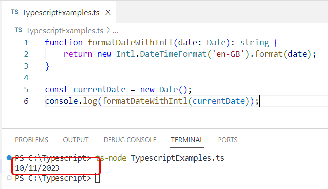 How to convert date to string format dd mm yyyy in Typescript How to convert date to string format dd/mm/yyyy in Typescript