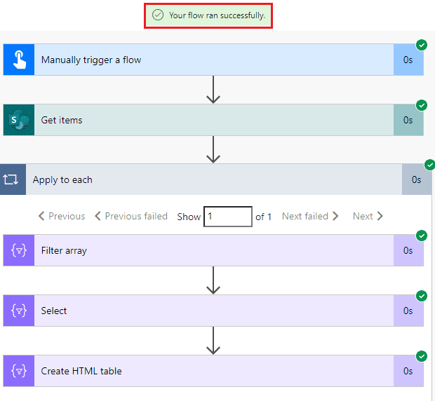 How to Create an HTML Table from a filter array How to Create an HTML Table from a filter array